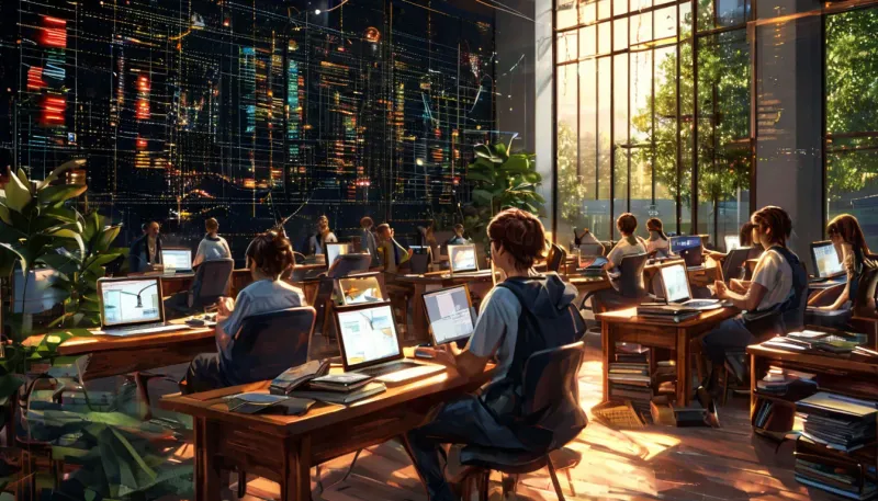 Лето с AIRI 2026: летняя школа по искусственному интеллекту в стиле Light Academia